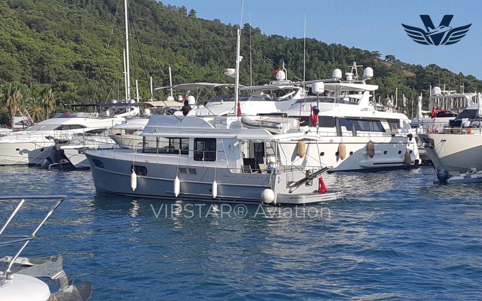Luxury yacht fleet in Yalikavak Marina Bodrum - Exclusive yachts for private charter
