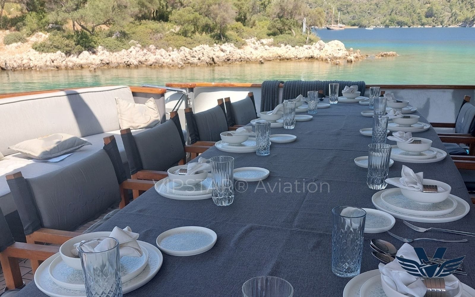 Luxury yacht onboard dining experience in Gocek - Fine dining with private chef