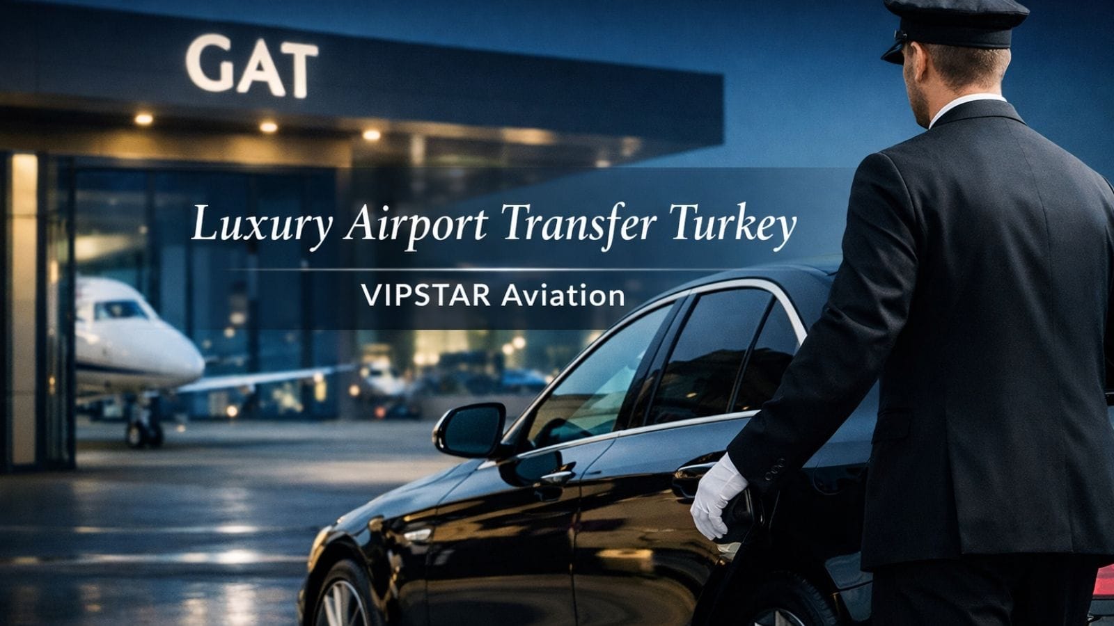 Luxury Airport Transfer Turkey – VIPSTAR Aviation Luxury airport transfer in Turkey with VIP chauffeur at private GAT terminal
