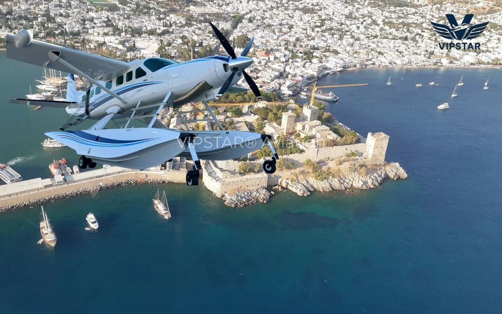 Bodrum marina VIP kara transfer ve deniz uçağı entegrasyonu – VIPSTAR Aviation