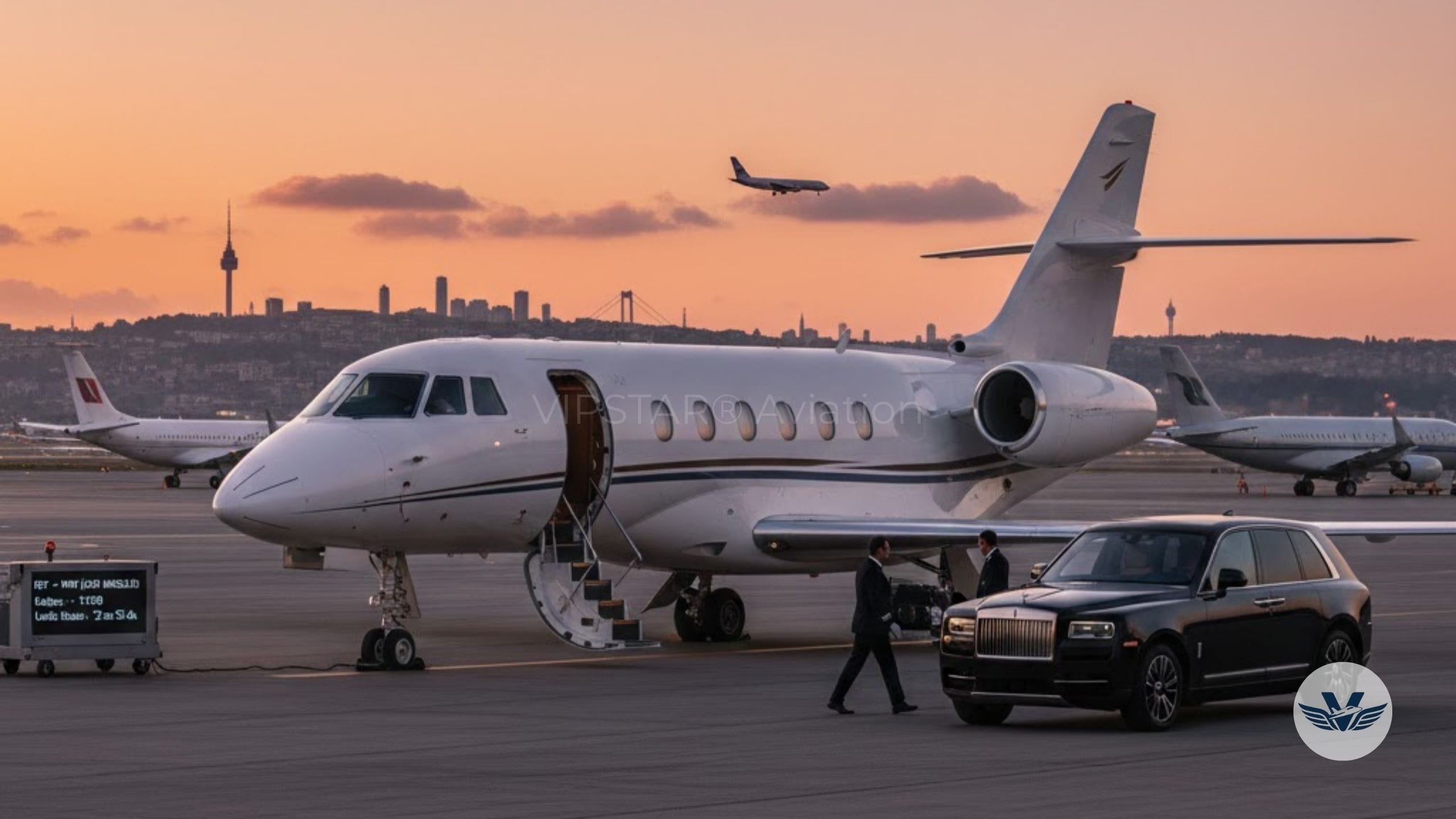 İstanbul → Los Angeles Özel Jet Kiralama – VIPSTAR Aviation