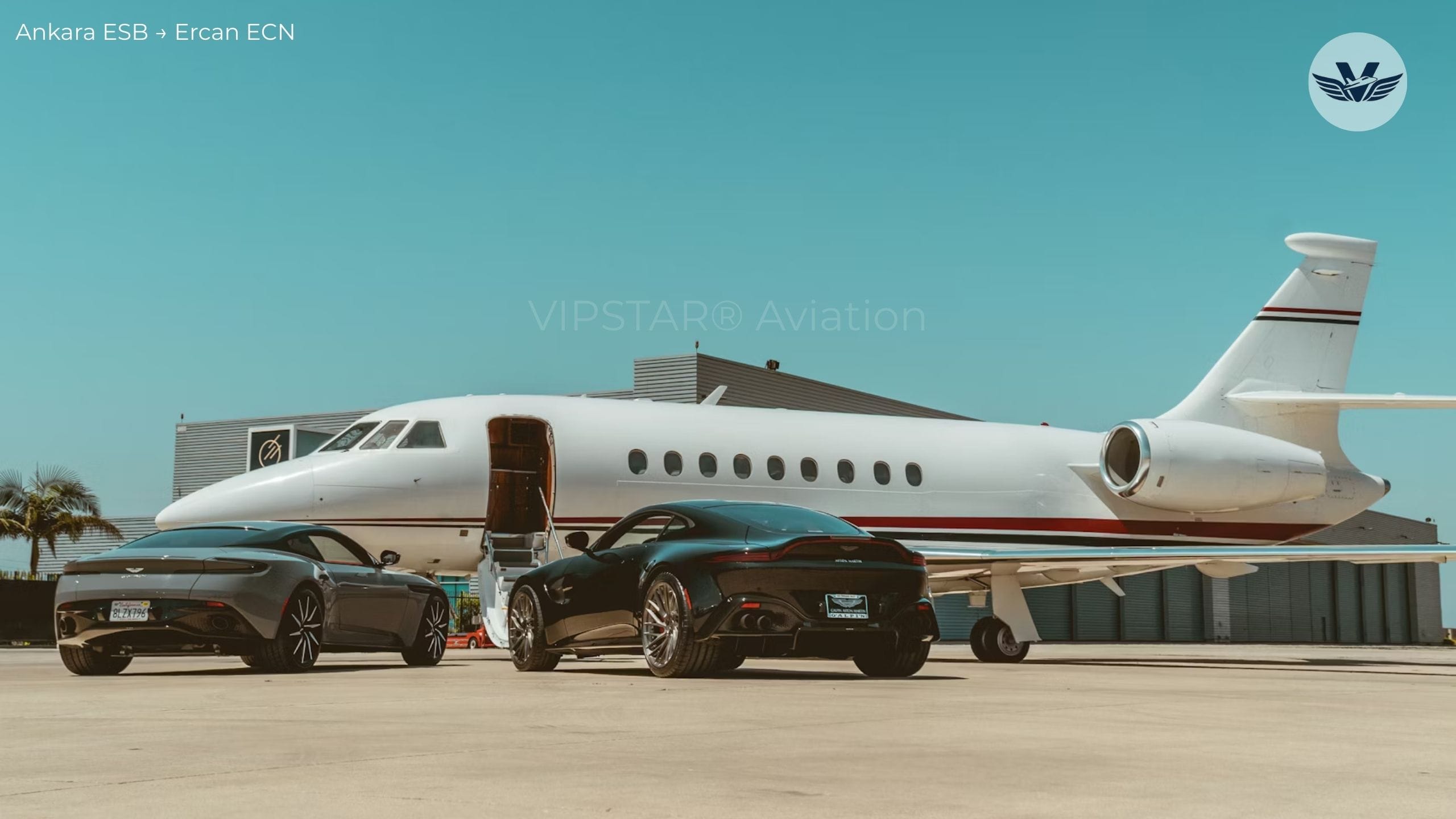 Ankara Ercan özel jet kiralama VIP jet charter