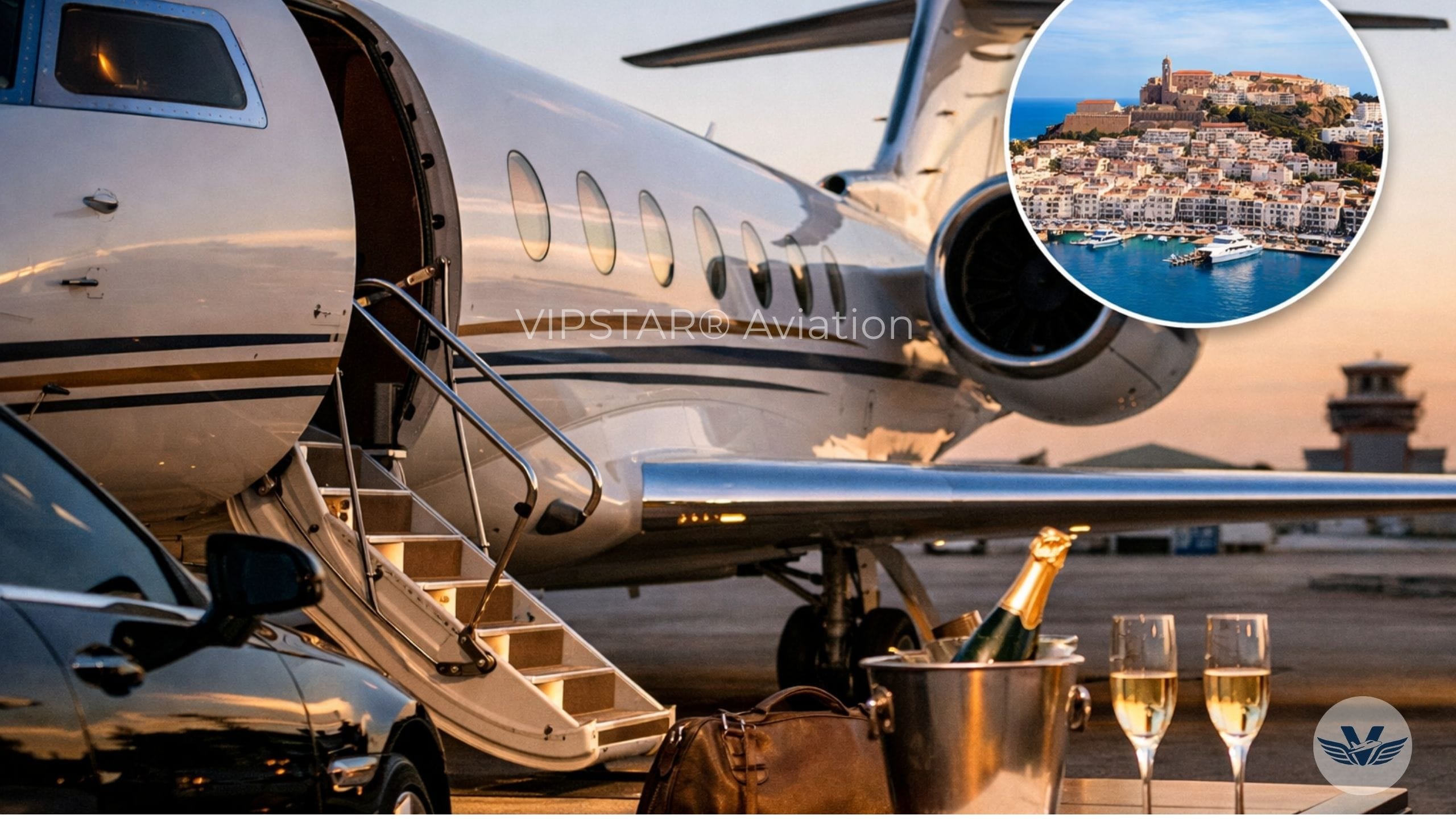 Bodrum çıkışlı İbiza özel jet kiralama, Avrupa yaz destinasyonlarına VIP jet charter