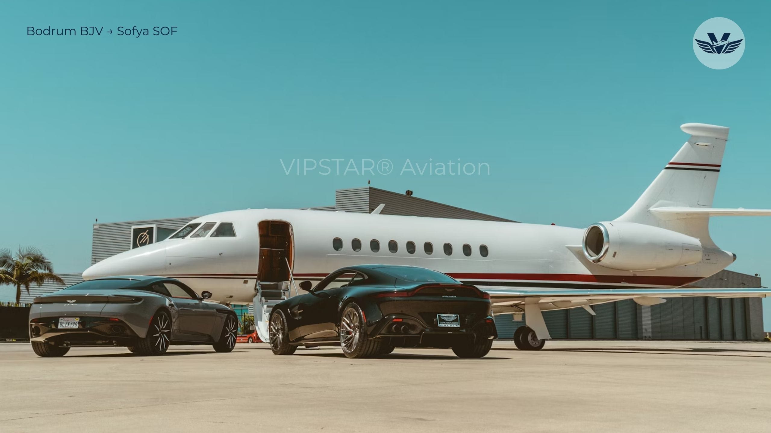 Bodrum Sofya özel jet kiralama VIP jet charter