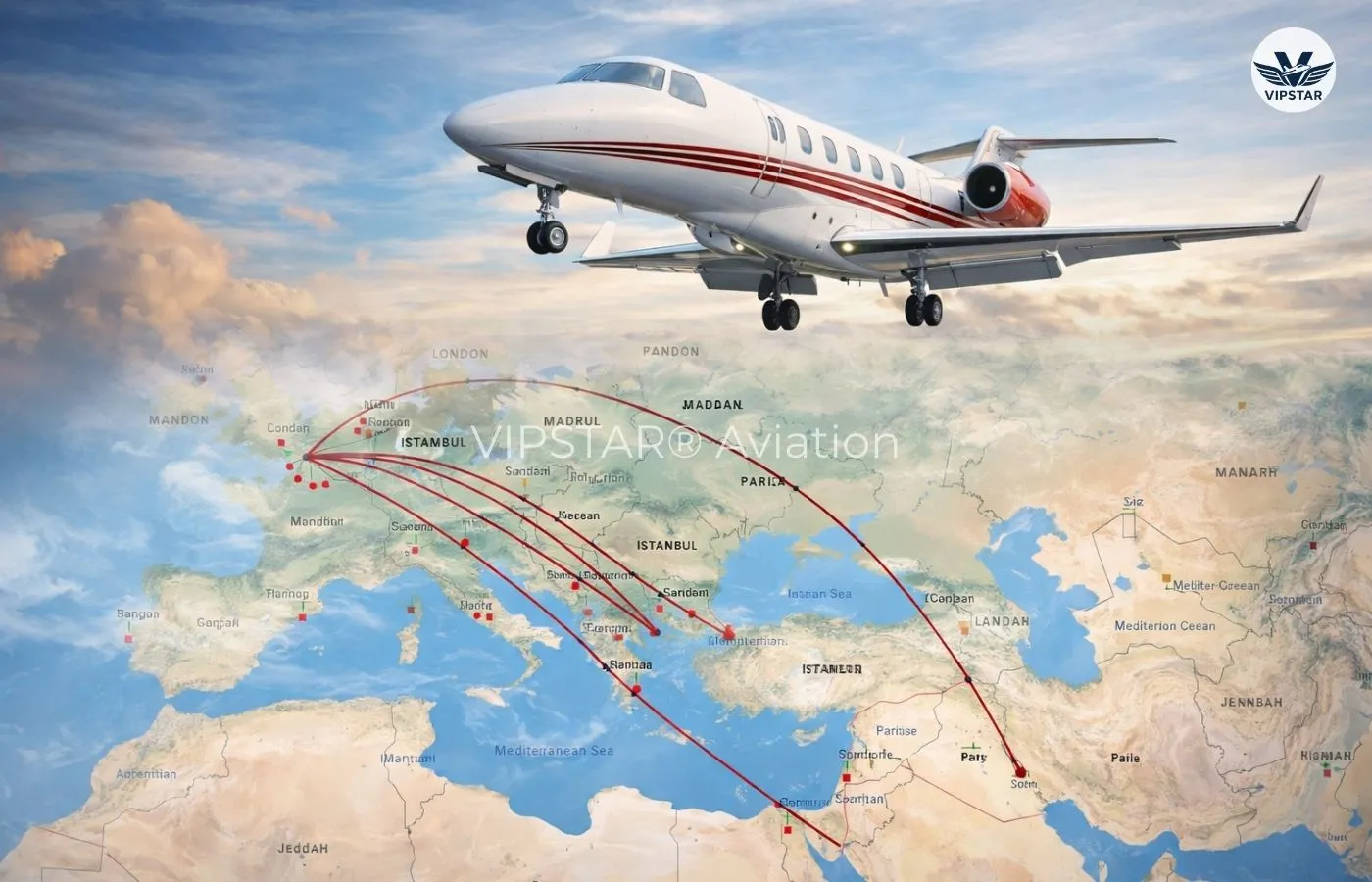 Uluslararası ambulans uçak rotaları: Avrupa ve Orta Doğu hasta transfer planlaması