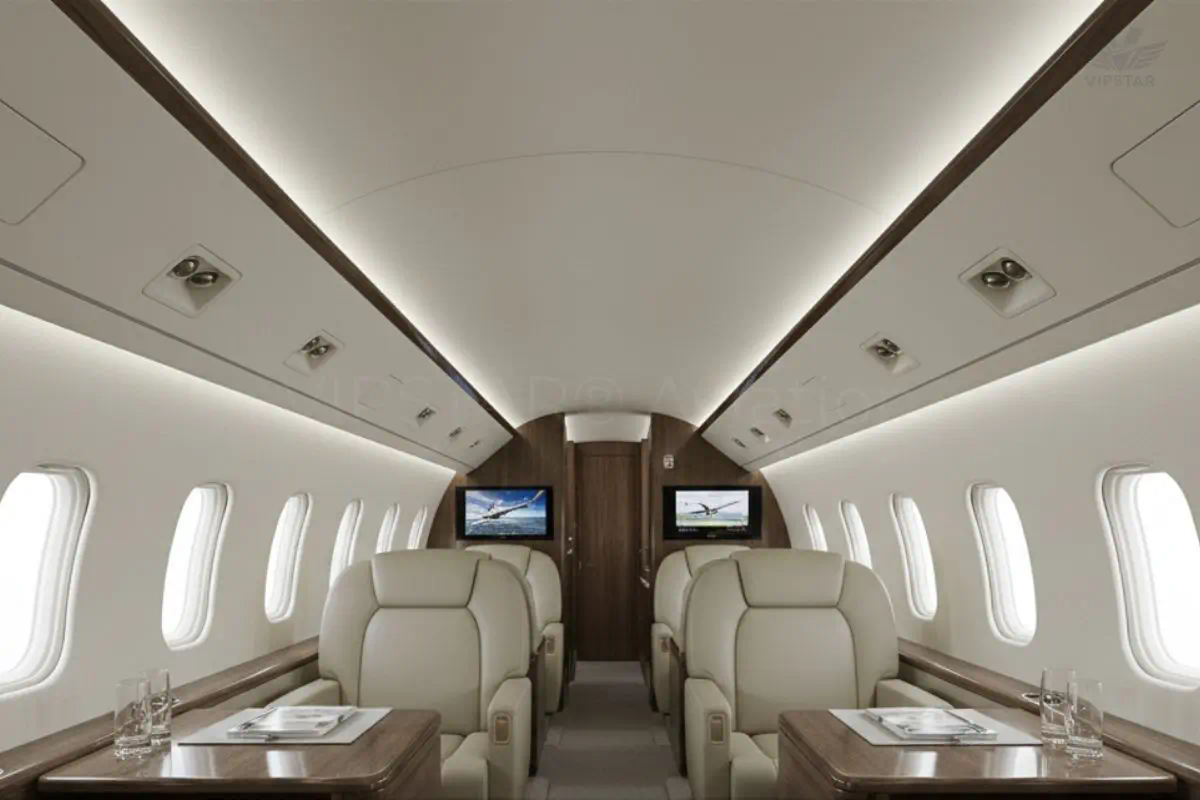 Bombardier Global 6000 Cabin Luxury Interior