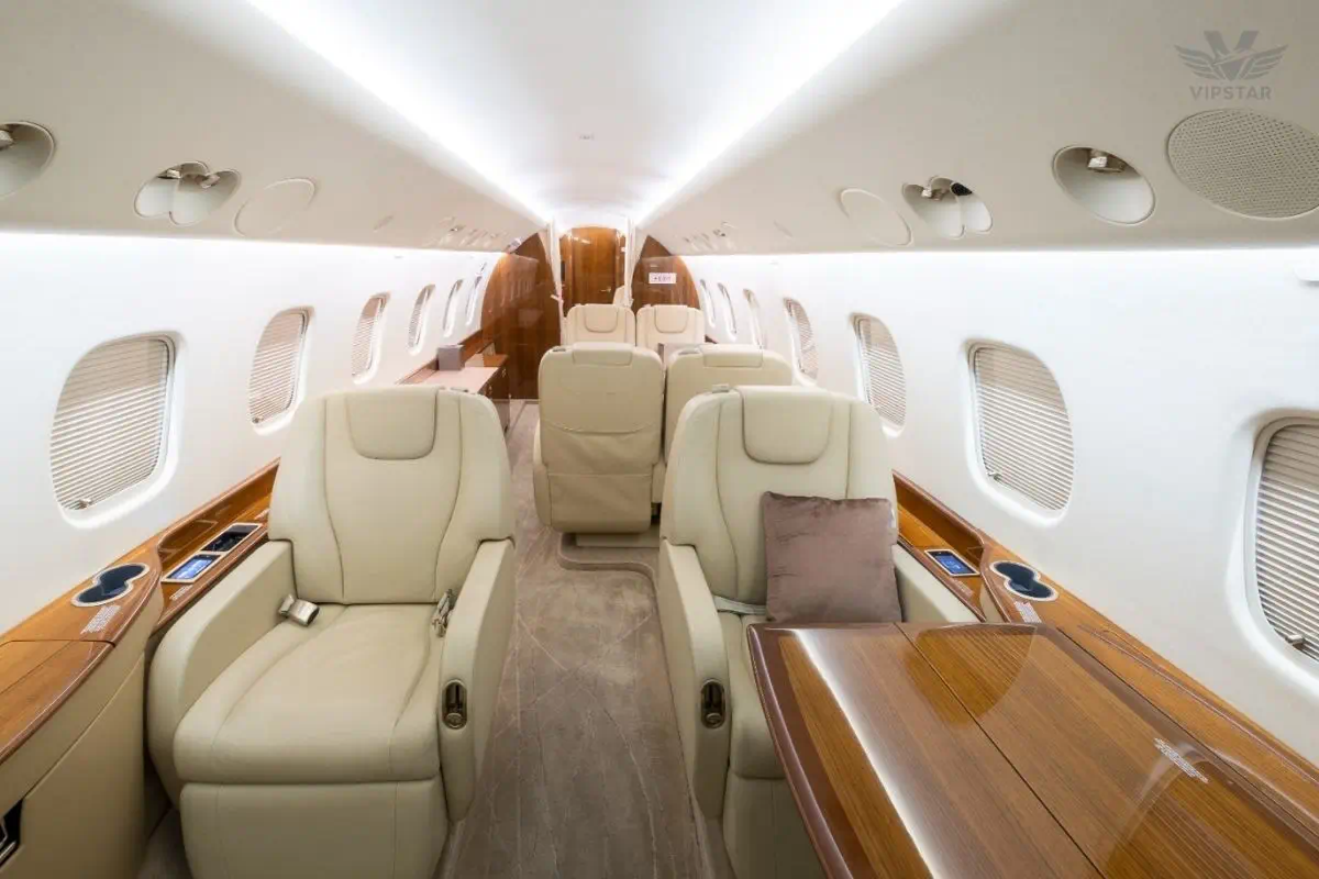 Private Jet Charter Bodrum – VIPSTAR Aviation Private Jet Charter Bodrum Milas Airport BJV Legacy 650 Interior