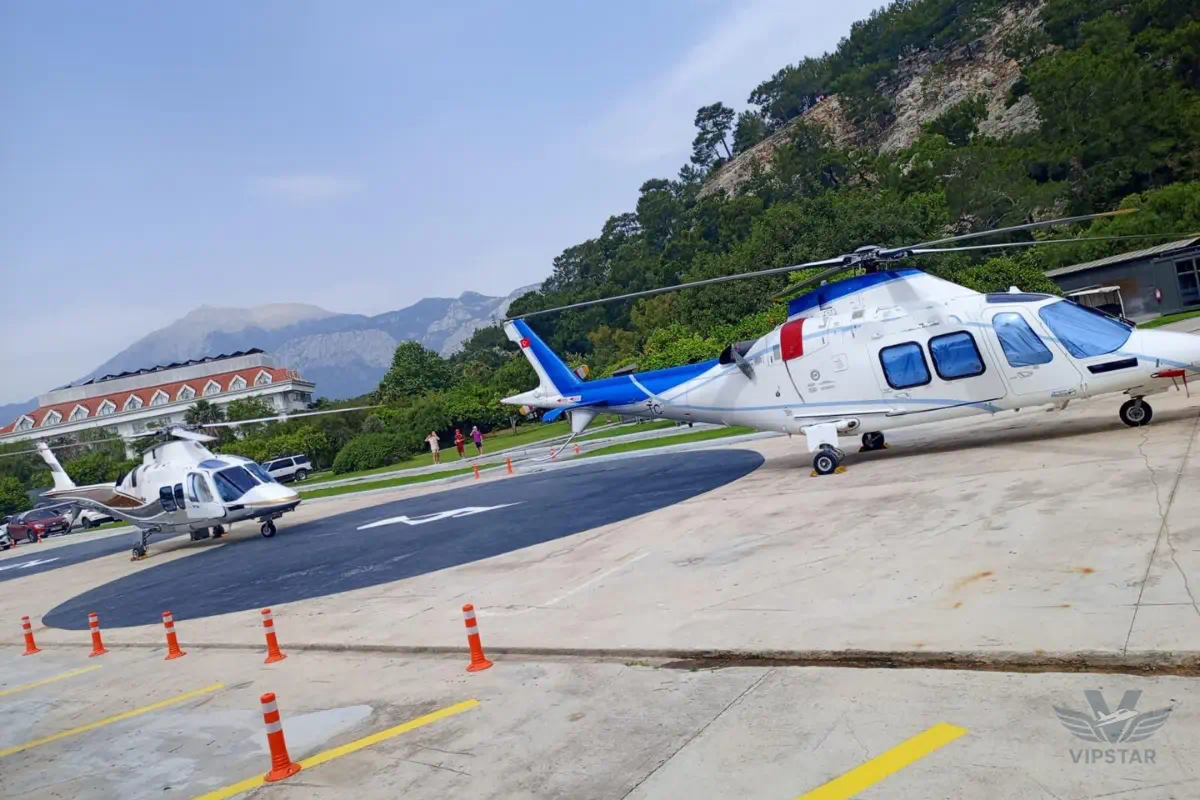 VIP Helicopter Shuttle for Belek Luxury Resorts