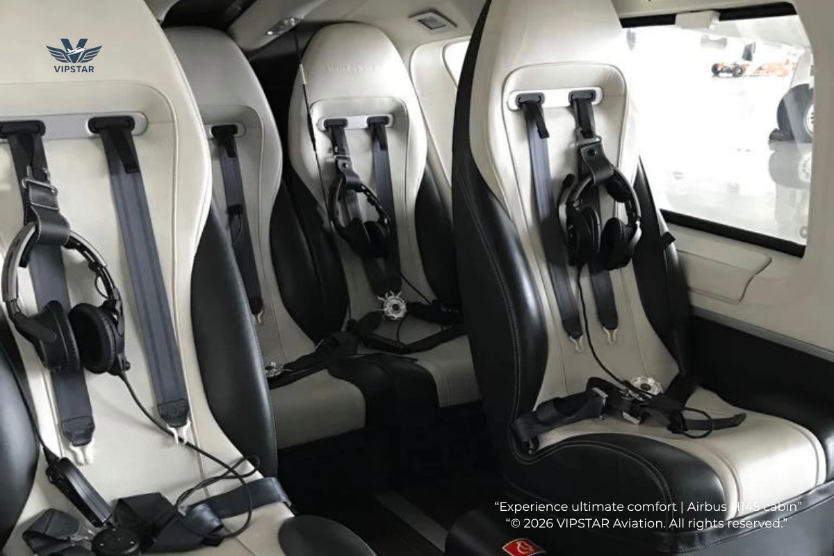 Airbus H145 VIP Interior Kas