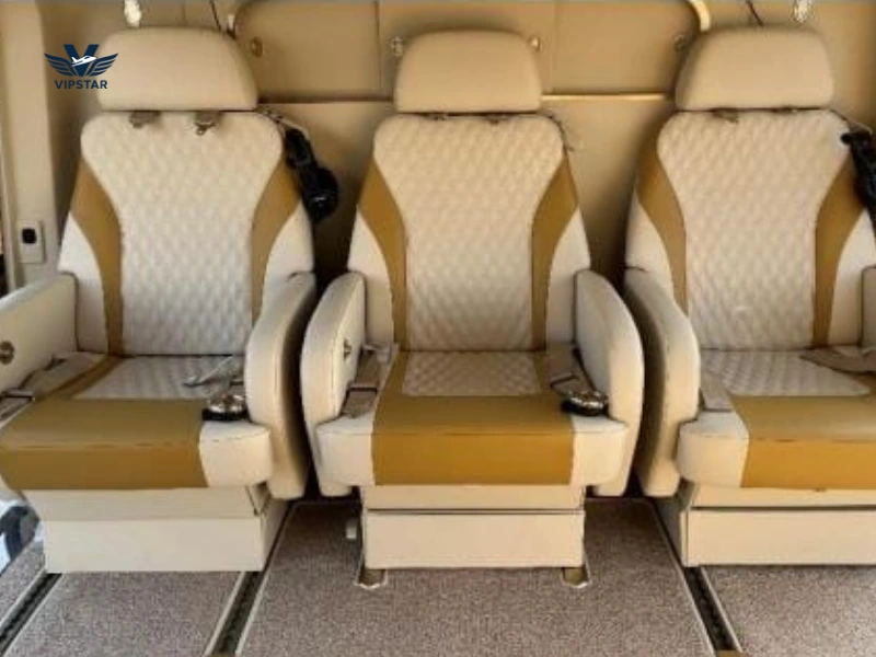 2024 AgustaWestland AW139 Private VIP Cabin Interior - VIPSTAR