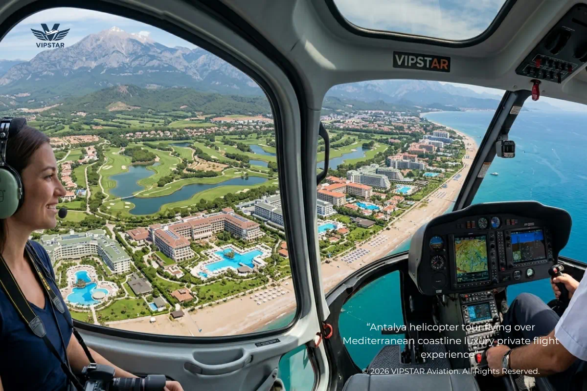 Antalya Coastline Flight Antalya City and Coastline Helicopter Tour Sightseeing