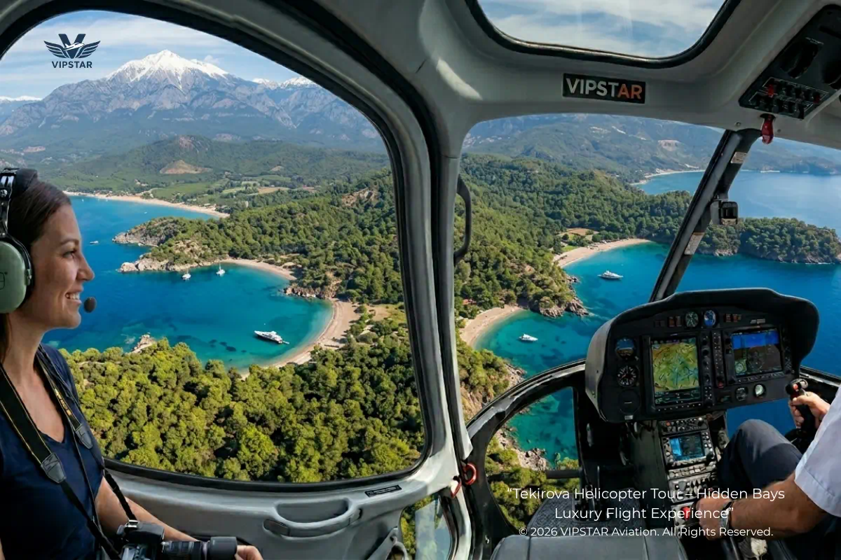 Tekirova Bays Flight Tekirova Hidden Bays Helicopter Sightseeing Tour