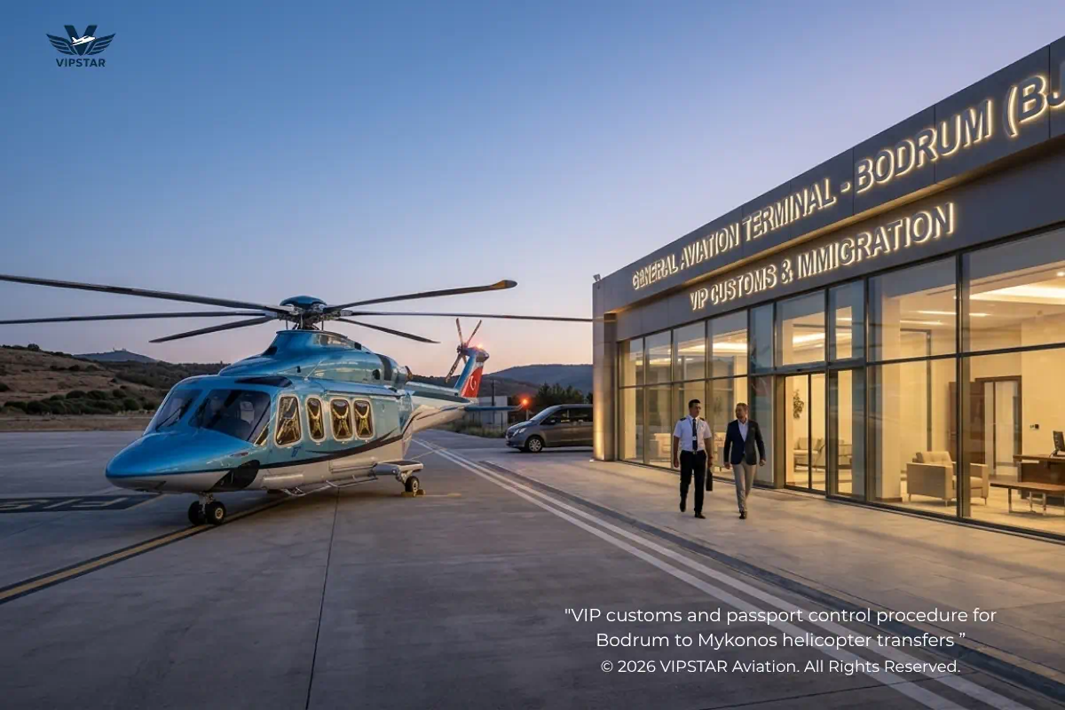 Bodrum Mykonos Customs and Passport Procedure