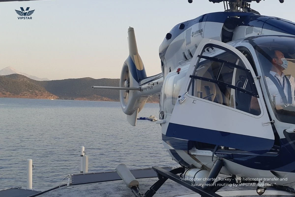 Helicopter Charter Turkey Helicopter charter Turkey - VIP helicopter transfer and luxury resort routing by VIPSTAR Aviation