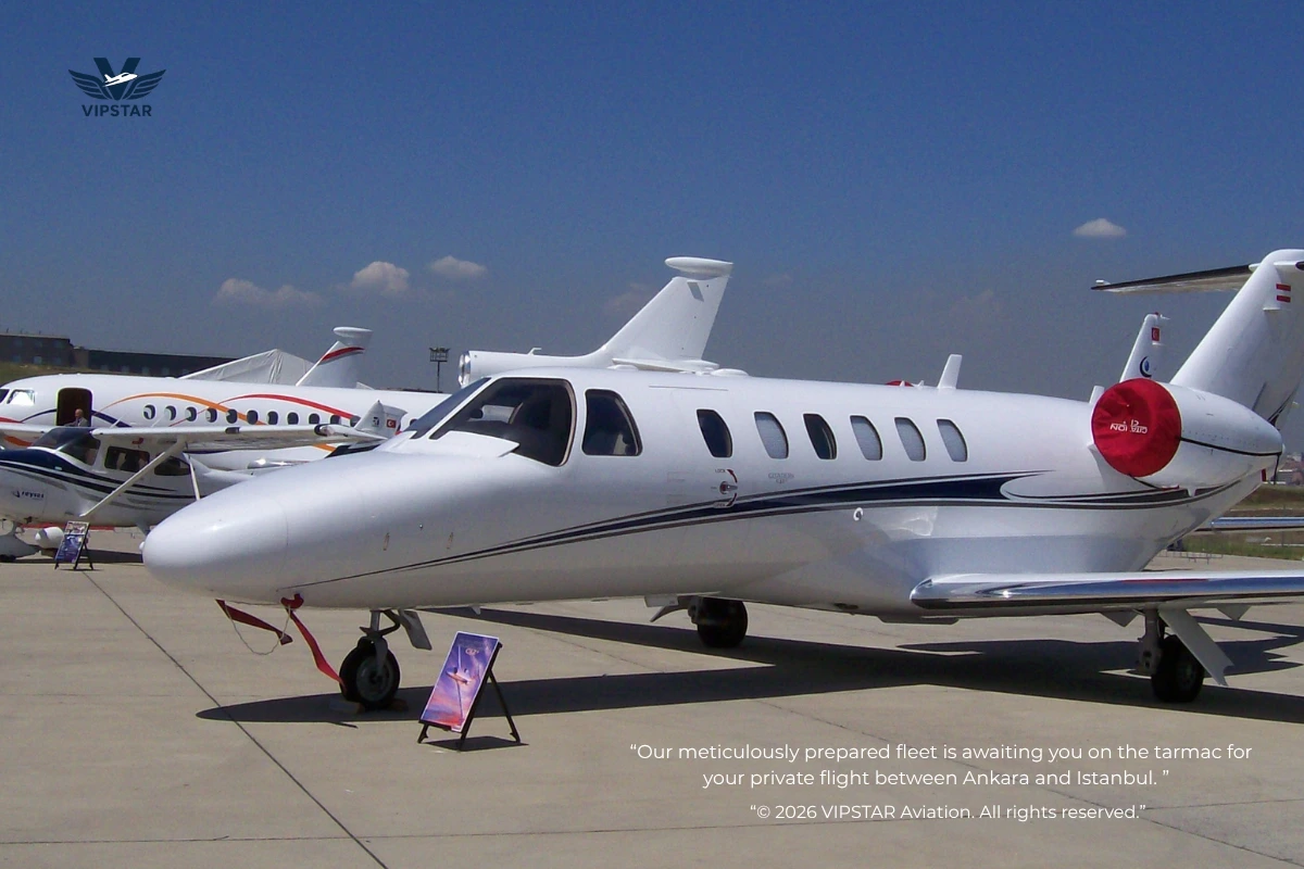 Private Jet Charter Between Ankara and Istanbul | VIPSTAR® Private Jet Charter Between Ankara and Istanbul ESB IST SAW - VIPSTAR® Aviation
